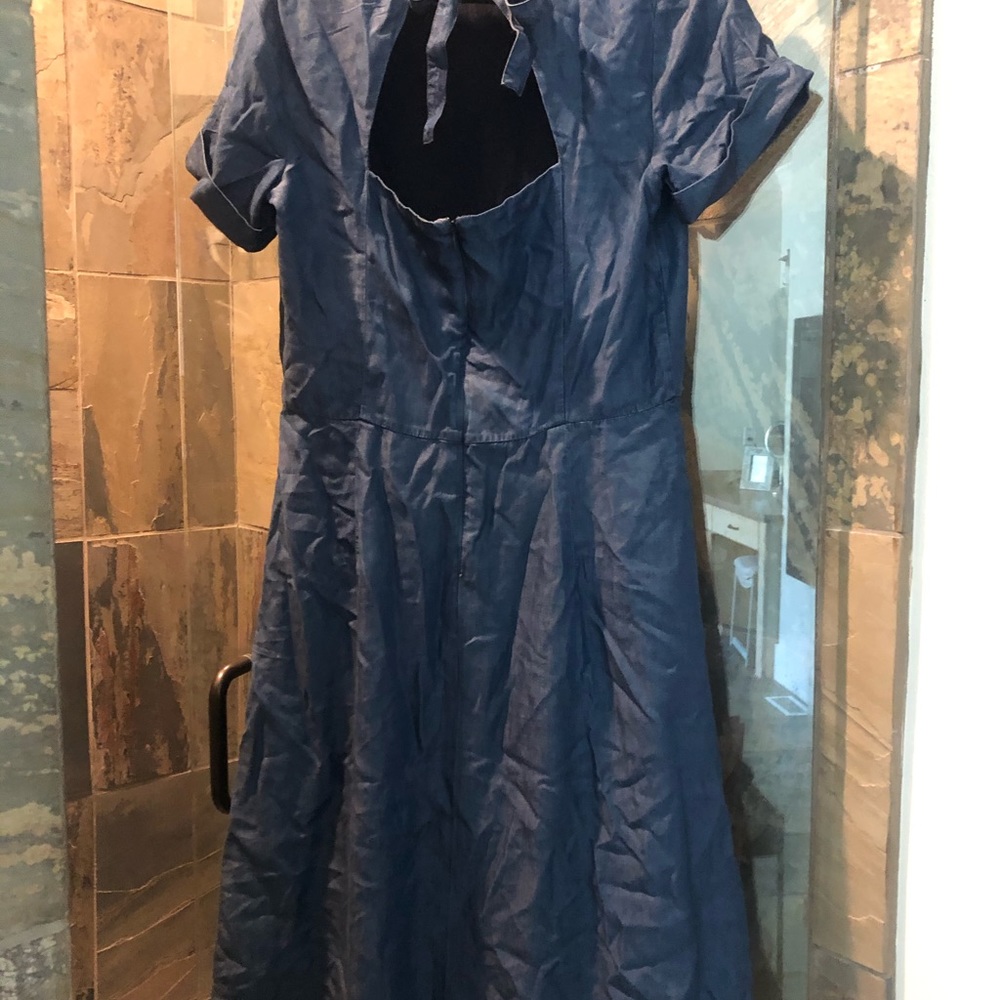 Chambray Denim Dress